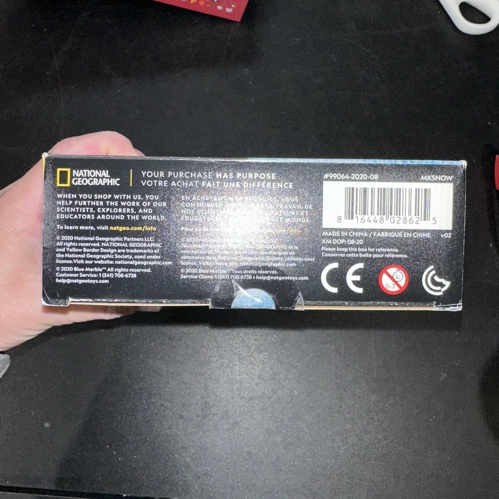 National Geographic Science Magic Instant Snow Kit, STEM‎ Kit NEW
